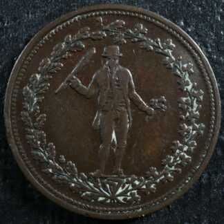 AM-4 Pure copper preferable paper token Canada Irishman Breton 1009