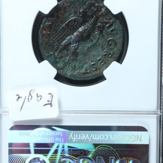 Augustus-restoration-under-Titus-As-80-81-Rome-RIC-449-Eagle-NGC-Ch-AU-Auguste-276036072415-2