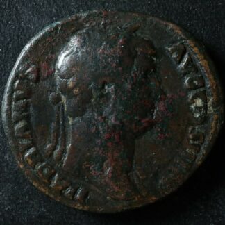 Hadrian-Sestertius-137-138-Diana-Bow-Arrow-Rome-RIC-2398-Hadrien-Sesterce-274647856175-2