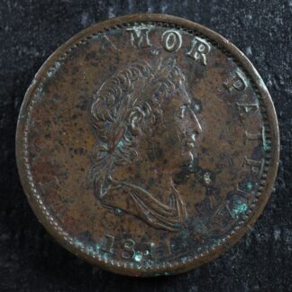 Halfpenny 1811 token British Copper Company VINCIT AMOR PATRIÆ Withers 592