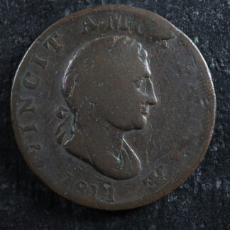 Halfpenny 1811 token British Copper Company VINCIT AMOR PATRIÆ Withers 595