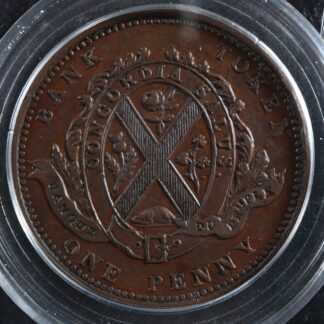 LC-11C-CCCS-AU-55-One-penny-token-1839-Quebec-Canada-Banque-du-Peuple-Breton-525-276495017715-2