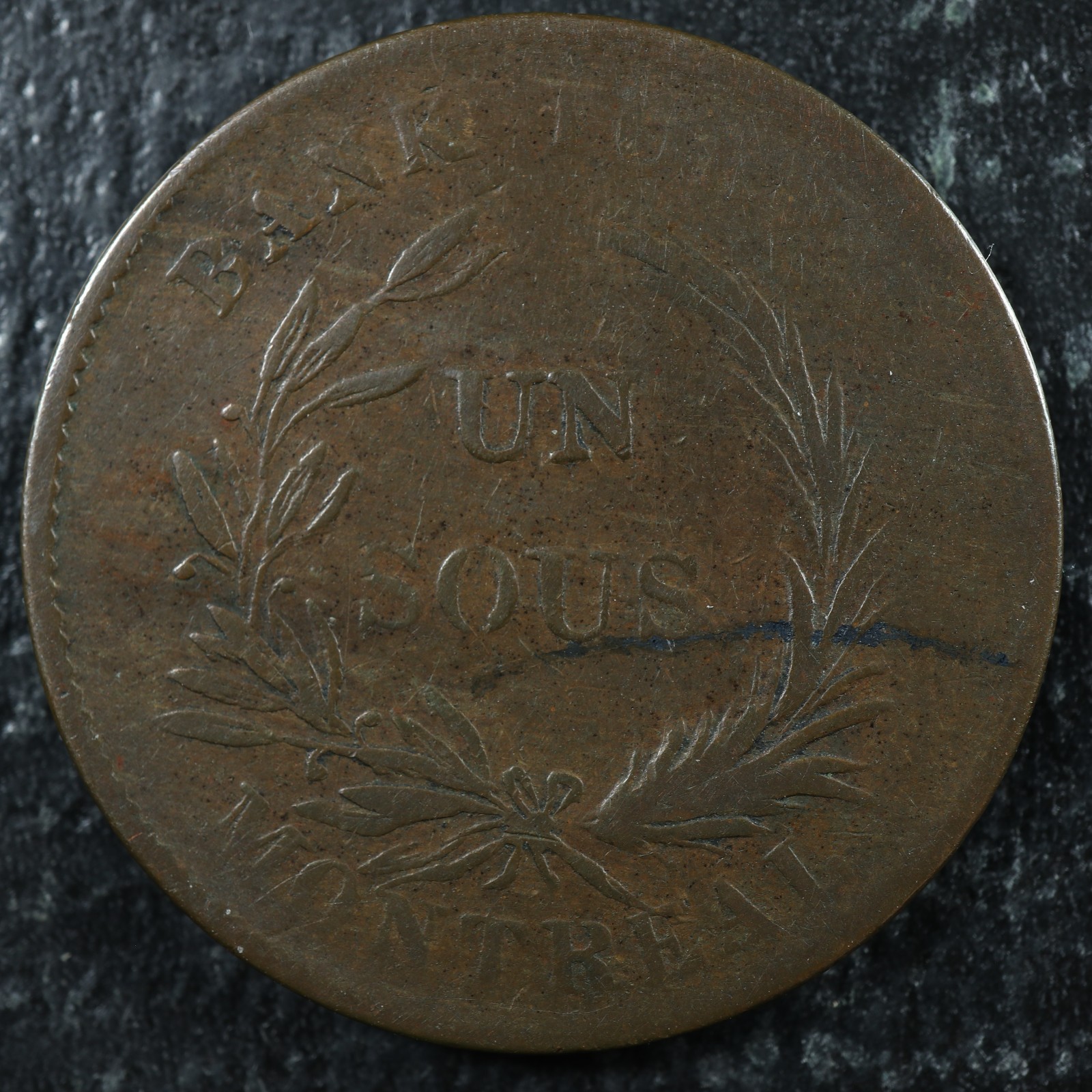 LC-2A5-Un-Sous-token-Lower-Bas-Canada-Montreal-Quebec-Bouquet-Breton-713-277574972955-2