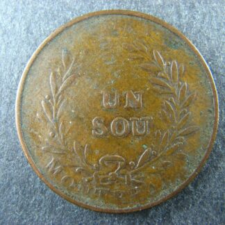 LC-39 Bouquet Sou token Montreal Lower Bas Canada Breton 711