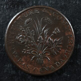 LC-4A2-Bouquet-Sou-Montreal-Rebellion-Lower-Bas-Canada-Quebec-token-Breton-716-277243482575-2