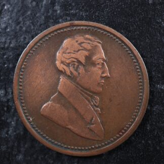LC-59B2 Commercial Change token 3.81g small bust Canada Breton 1007