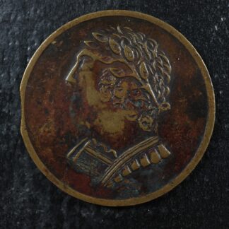 LC-60-2A 1820 token Lower Bas Canada Quebec Bust and Harp Breton 1012