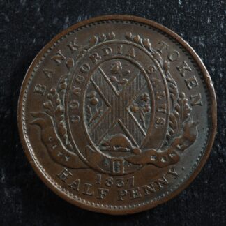 LC-8A2-Halfpenny-token-Un-sou-1837-Lower-Bas-Canada-City-Bank-Breton-522-275387733905-2