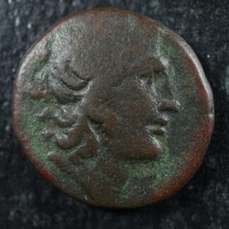 Maroneia Thrace AE22 After -189 Asklepios Dionysos