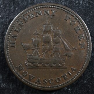 NS-11A3-Halfpenny-token-1815-Canada-Nova-Scotia-Halifax-Ship-Breton-884-277151723635-2