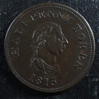 NS-14A5-Halfpenny-Token-1815-Nova-Scotia-Canada-Halifax-ship-Breton-891-275725126995-2