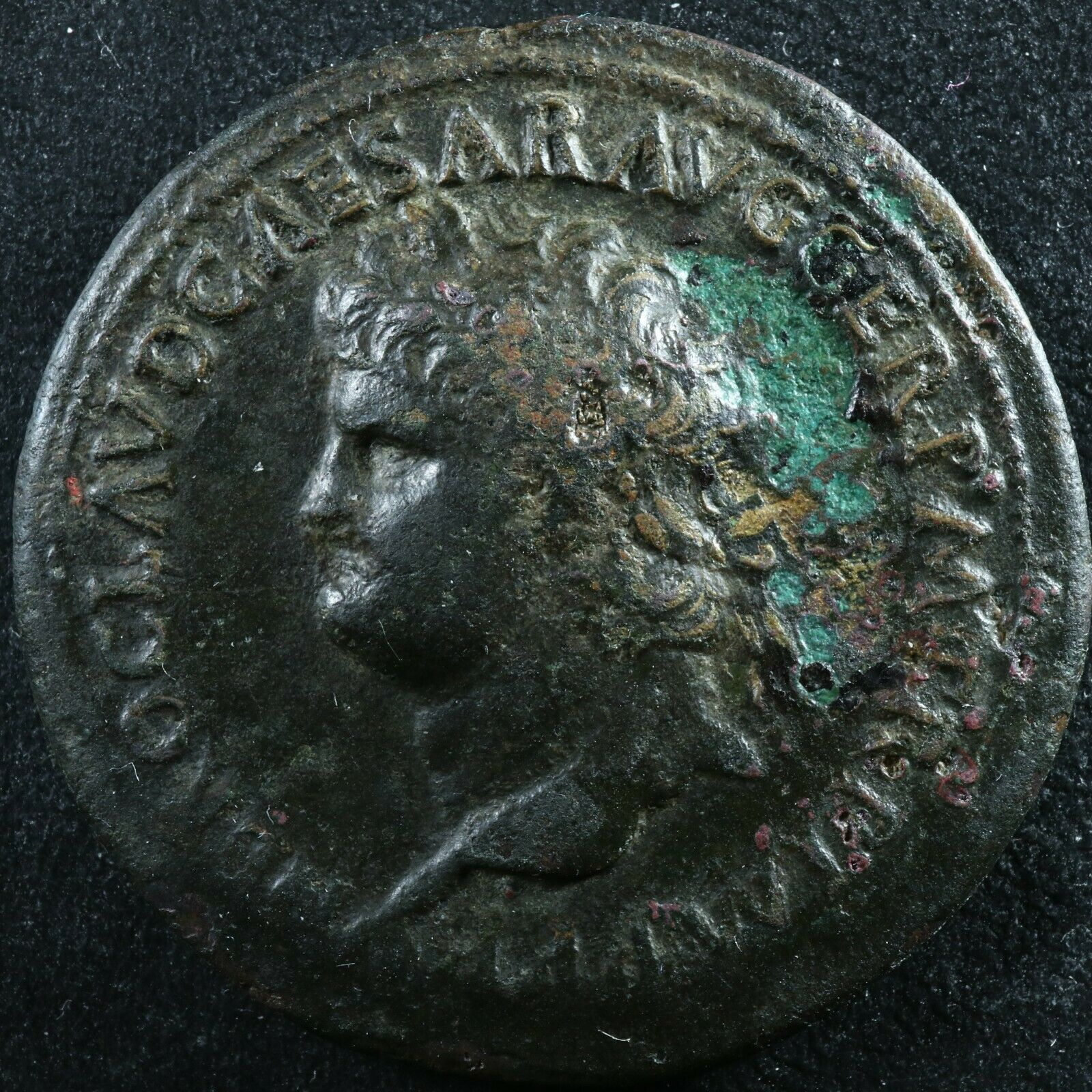 Nero Sestertius 62-68 Annona Ceres Lugdunum Ric 391 Sesterce Néron 