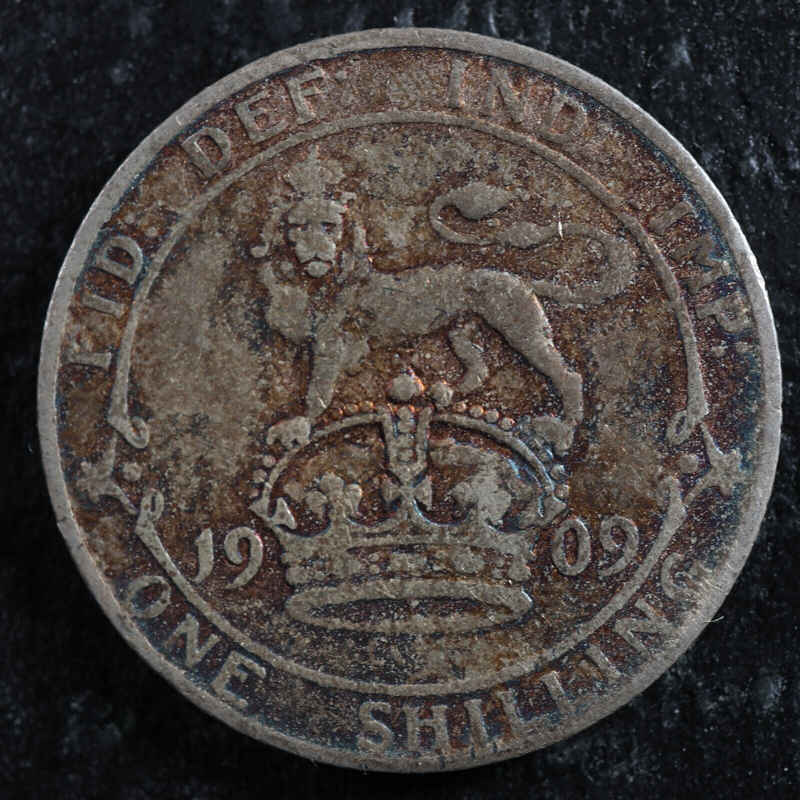 One-shilling-1909-Great-Britain-KM800-Silver-UK-GB-Grande-Bretagne-1-275695564145-2