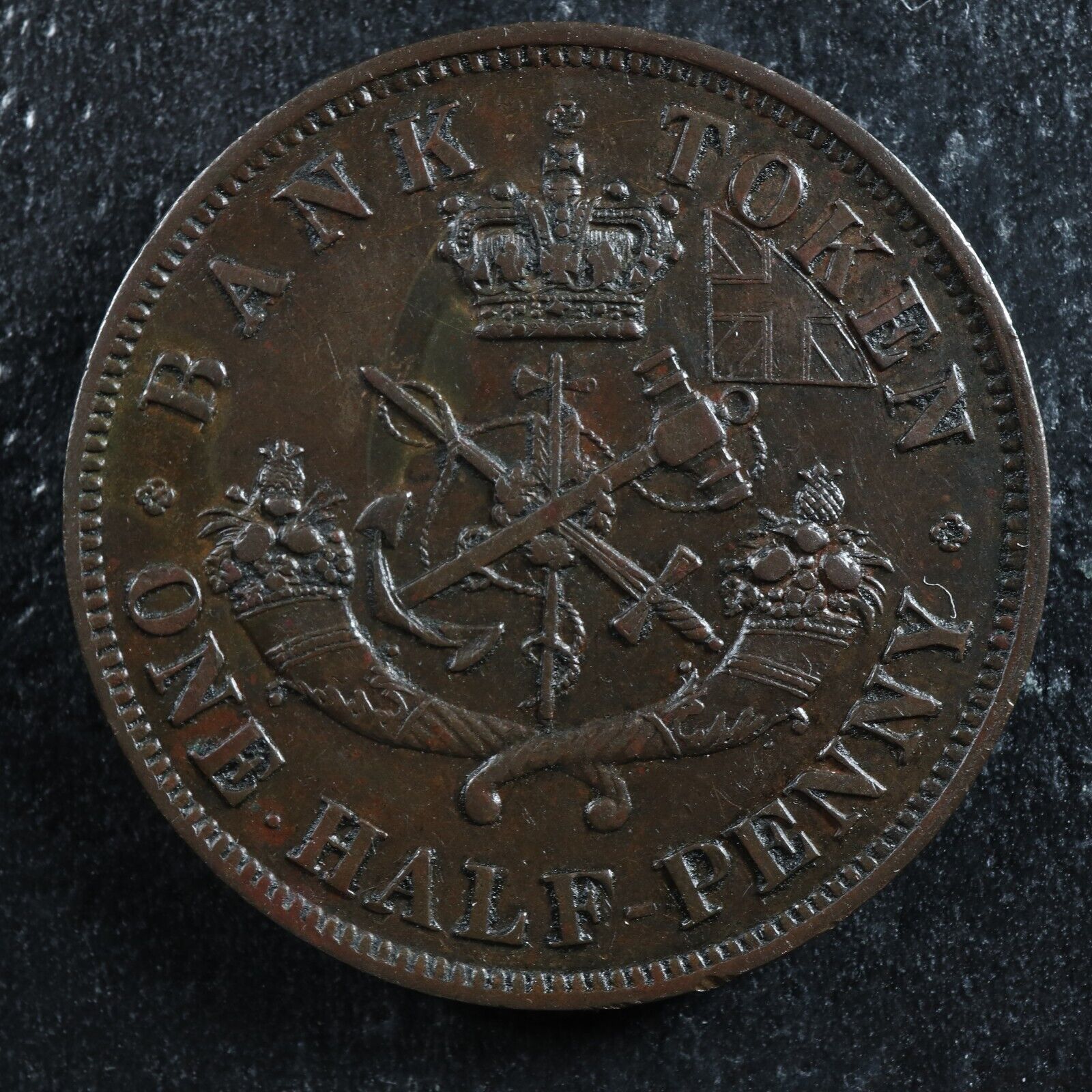 PC-5C1-Halfpenny-1854-token-Plain-4-Bank-of-Upper-Canada-Breton-720-276001875505-2