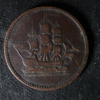 PE-10-8 Ships Colonies & Commerce token PEI Canada Lees SCC-8 Breton 997