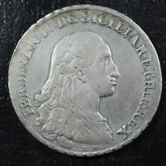 Piastra 1786 BP/CCC Naples Italian States KM#198 Italy Italie Italia Napoli