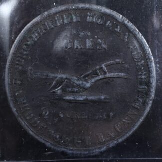 UC-3-ICCS-F-15-2-pence-token-1822-Lesslie-sons-Upper-Canada-Toronto-Breton-717-277102434795-2