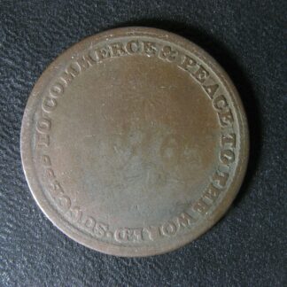 UC-7 1816 Mule token Upper Canada Commerce Breton 725