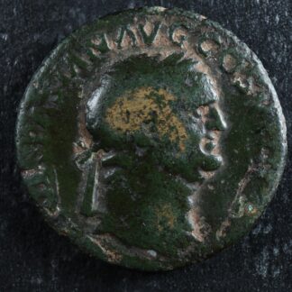 Vespasian Dupondius 77-78 Lugdunum RIC 1210 Fides Vespasien