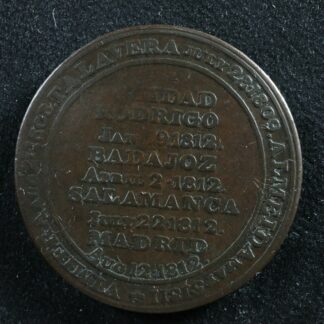 WE-11B8-Peninsular-token-1812-Wellington-Salamanca-Madrid-Canada-Breton-986-274721132365-2