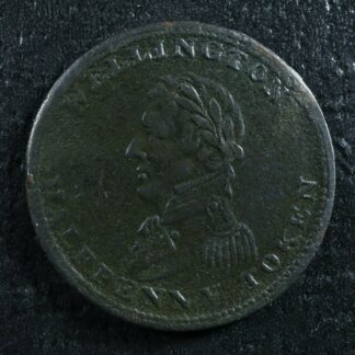 WE-8A1 Halfpenny 1814 token Wellington Canada Britannia Breton 979