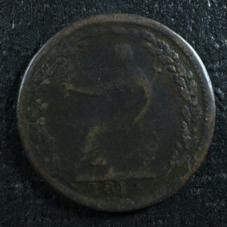 WE-8A4-Halfpenny-1814-token-Wellington-Canada-Britannia-Breton-979-275074967165-2