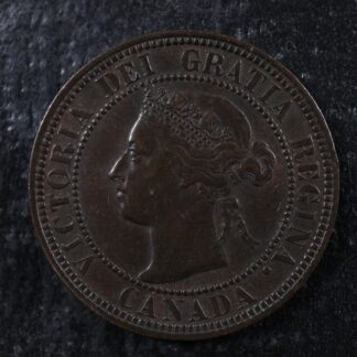 1 cent 1900H Canada one large penny Queen Victoria c ¢ EF-40