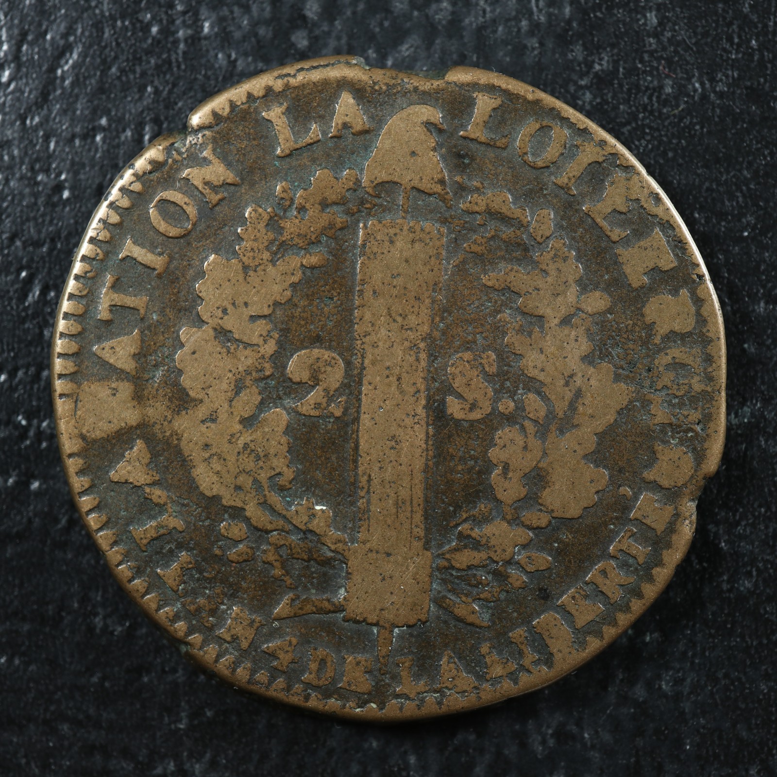 2-sols-au-faisceau-1792N-Montpellier-France-KM60312-Bronze-Constitution-278304781396-2