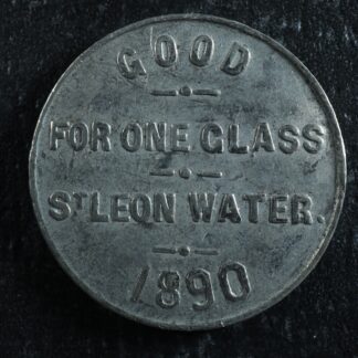 Breton-618-St-Leon-Mineral-Water-Co-Ltd-token-1890-Quebec-Canada-276068858186-2