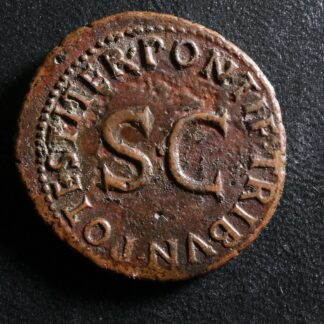 Drusus-As-22-23-Rome-RIC-45-PONTIF-TRIBVN-POTEST-ITER-S-C-274449606756-2