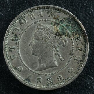 Farthing 1889 Jamaica KM#15 Copper-Nickel Jamaïque