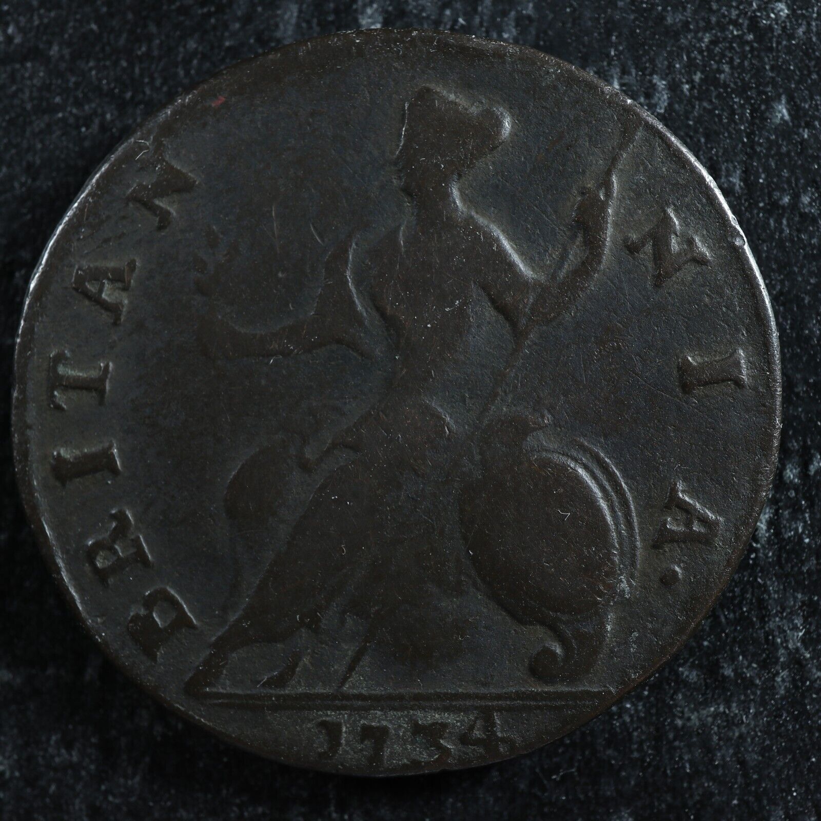 Half-penny-1734-Great-Britain-KM566-Copper-UK-GB-Grande-Bretagne-12-275677005916-2