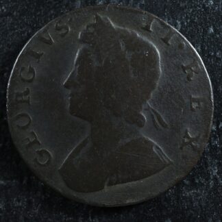 Half penny 1734 Great Britain KM#566 Copper UK GB Grande-Bretagne 1/2