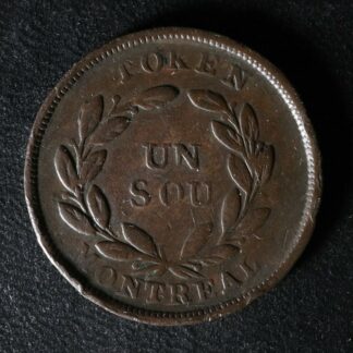 LC-29E1 Bouquet Sou token Montreal Lower Bas Canada Quebec Breton 697