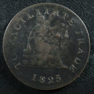 LC-53A2 1825 token To facilitate trade Bas Lower Canada Quebec Breton 992