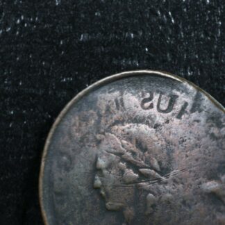 LC-61A Ireland 1834 George Ords token Lower Canada Manually Damaged Overstruck