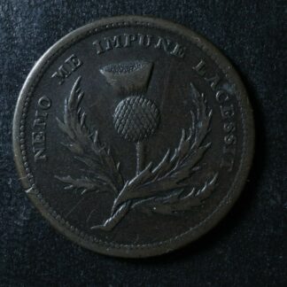 NS-16A1 John Brown token Nova Scotia Canada Thistle Ship Breton 896