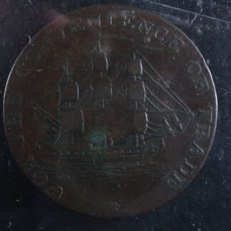 NS-8A1-ICCS-F-15-Halfpenny-1814-token-Nova-Scotia-Canada-Ship-Breton-880-276091224706-2