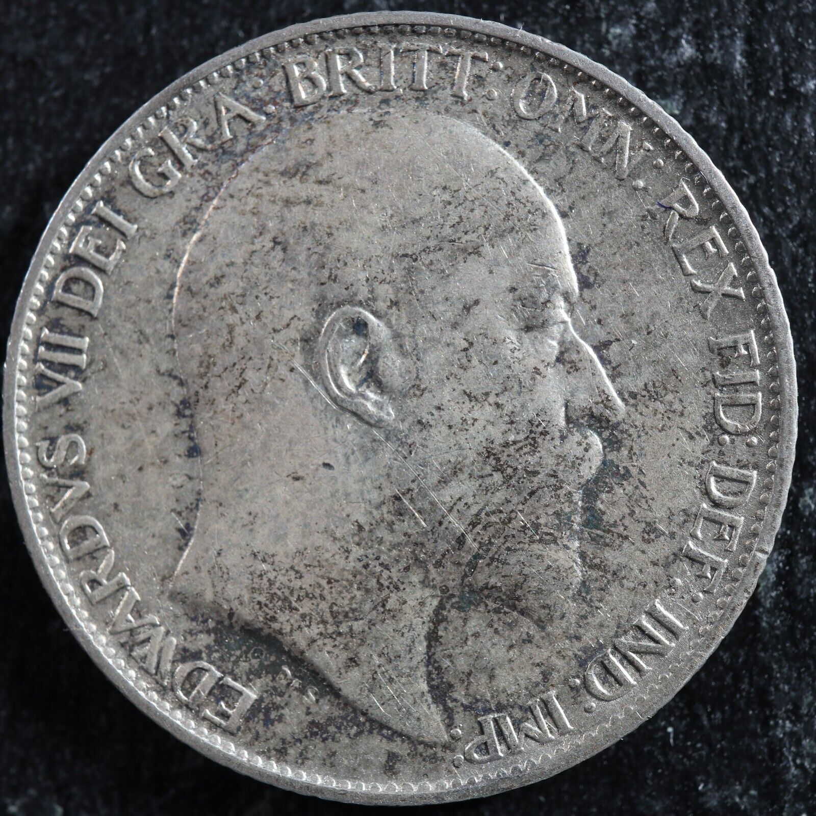 Six-pence-1909-Great-Britain-KM799-Silver-UK-GB-Grande-Bretagne-6-275695584966-2