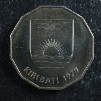 1 dollar 1979 Kiribati KM#7 Copper-nickel ship
