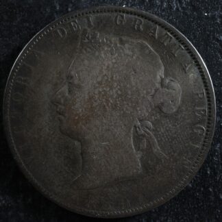 50 cents 1870 LCW Canada Queen Victoria half dollar c ¢ G-4