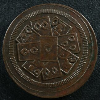 Breton 572 Playing Cards token Copper Canada Montreal Quebec