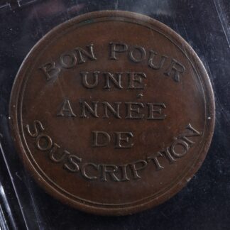 Breton-587-ICCS-MS-60-Chess-and-Checker-Club-token-Montreal-Quebec-Canada-276775660237-2