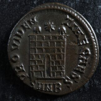 Crispus-AE19-Nummus-324-325-Nicomedia-RIC-92-Campgate-275707622487-2