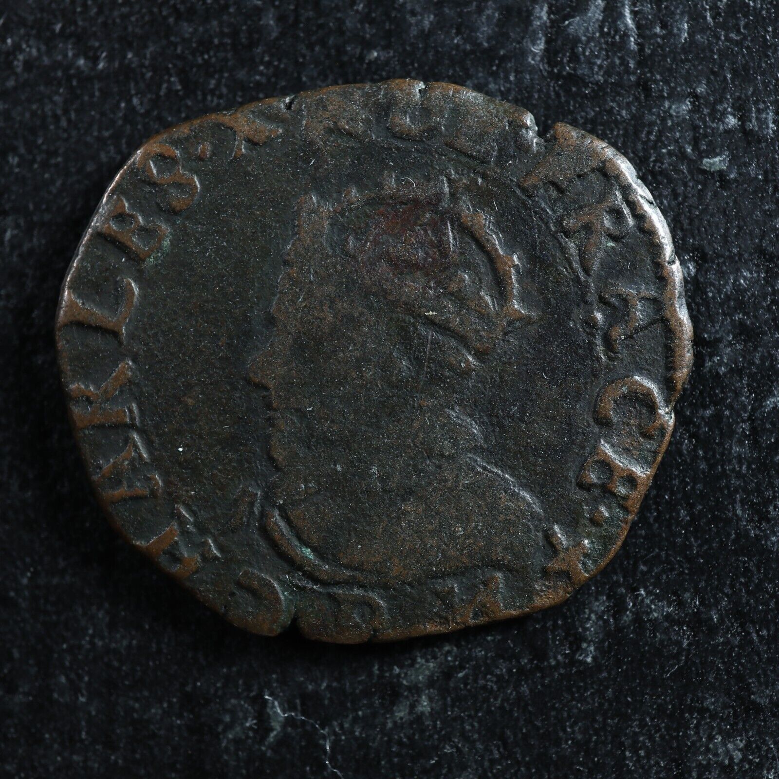 Double-tournois-1595P-Dijon-France-Copper-Charles-X-275542481247-2