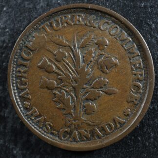LC-22B-Bouquet-Sou-token-Montreal-Lower-Bas-Canada-Quebec-Breton-682-277102494287-2