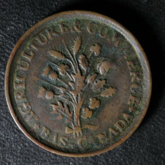 LC-23C Bouquet Sou token Montreal Lower Bas Canada Quebec Breton 678