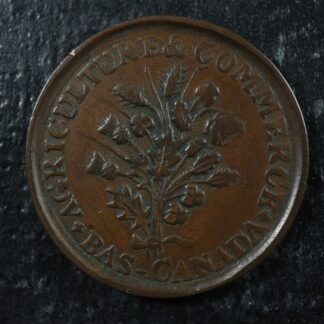 LC-23C Bouquet Sou token Montreal Lower Bas Canada Quebec Breton 678