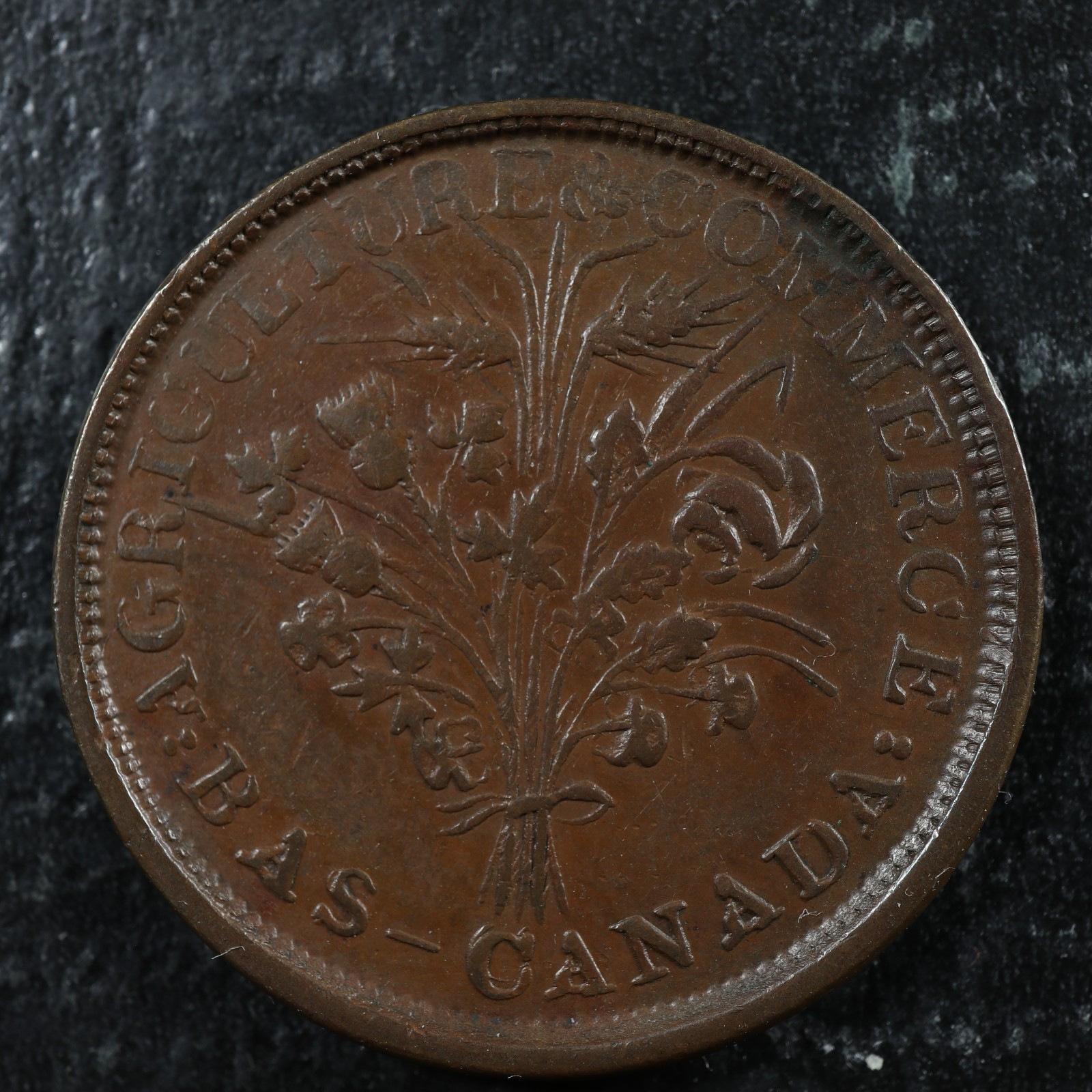 LC-31B1-Bouquet-Sou-token-Montreal-Lower-Bas-Canada-Quebec-Breton-693-277569777417-2