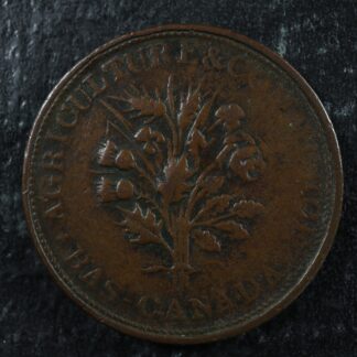 LC-33C Bouquet Sou token Montreal Lower Bas Canada Quebec Breton 705